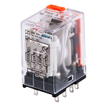 Relé industrial marca CARLO GAVAZZI modelo RMIA4524VDC